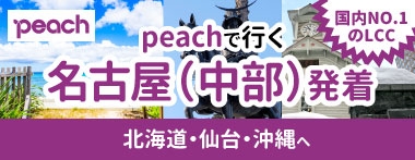 peach名古屋発着♪