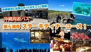 沖縄周遊バス1日コース・美ら海号に『ステーキディナーコース』が登場！