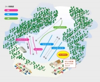 カムイみさかスキー場ゲレンデマップ