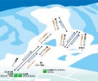 北志賀小丸山スキー場ゲレンデマップ