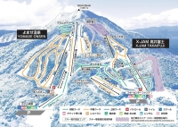 X-JAM高井富士&よませ温泉ゲレンデマップ