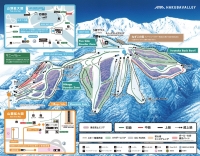 白馬岩岳スノーフィールドゲレンデマップ