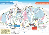 白馬コルチナスキー場ゲレンデマップ